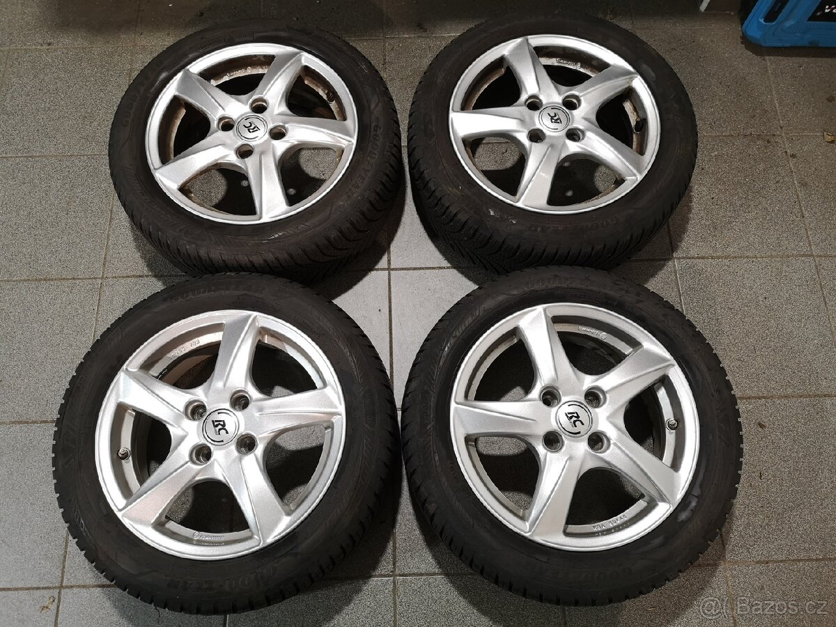 Opel Corsa, Polo, Ibiza alu + celoroční 185/55/15.