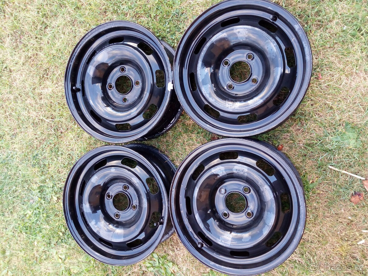 4 plechové disky 15´´ 4x108 PEUGEOT, CITROEN