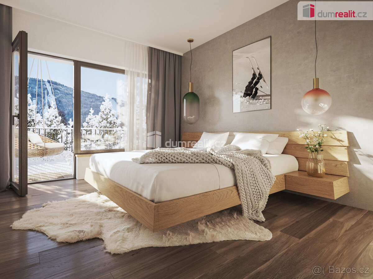 prodej apartmánu 2+kk, 67m2, Harrachov - Nový Svět