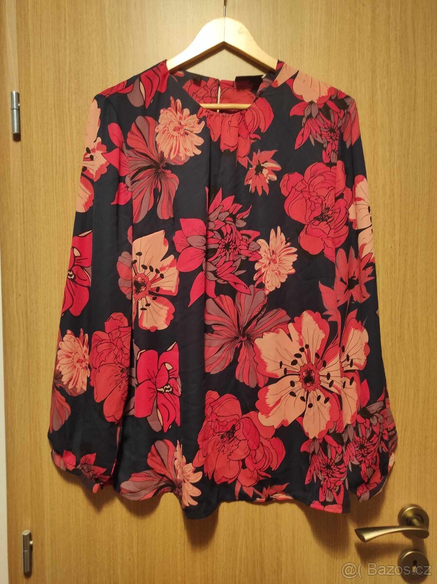 květovaná tuniková halenka - nová - Bonprix vel. 44