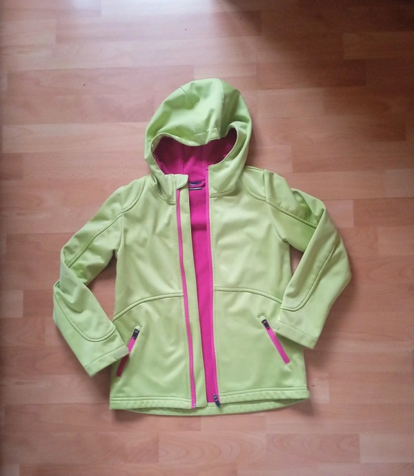 Softhellová bunda zn. Crivit vel. 134/140