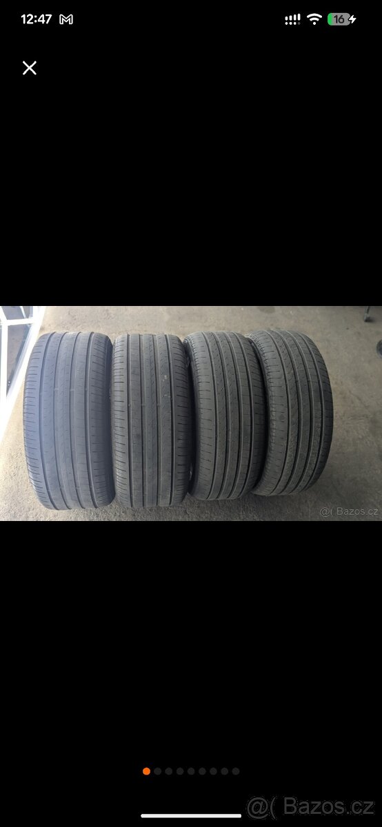 245/45 R18 100Y + 275/40 R18 99Y Pirelli P7 Run Flat