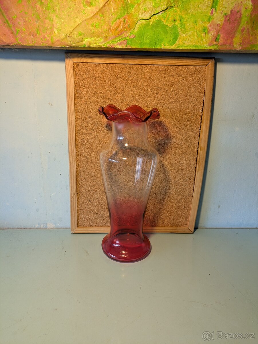 Skleněná váza
