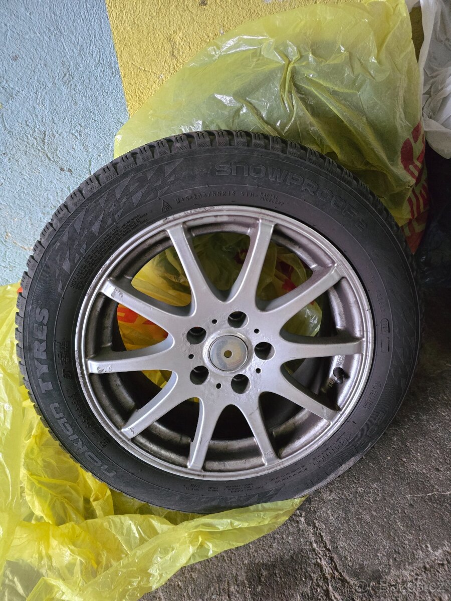 Zimní alu sada 205/55/r16