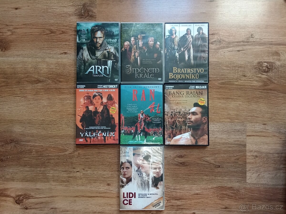 DvD-historické filmy