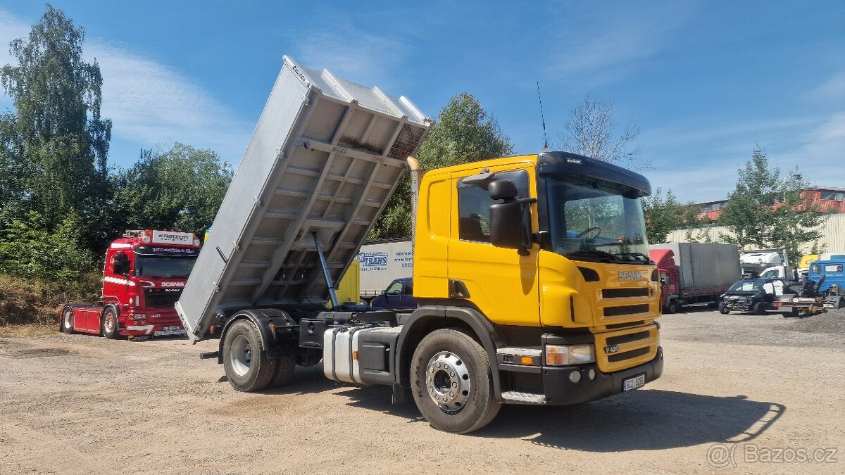 Scania P420 4x2 / S3 sklápěč / 18t / SKLADEM / Top stav