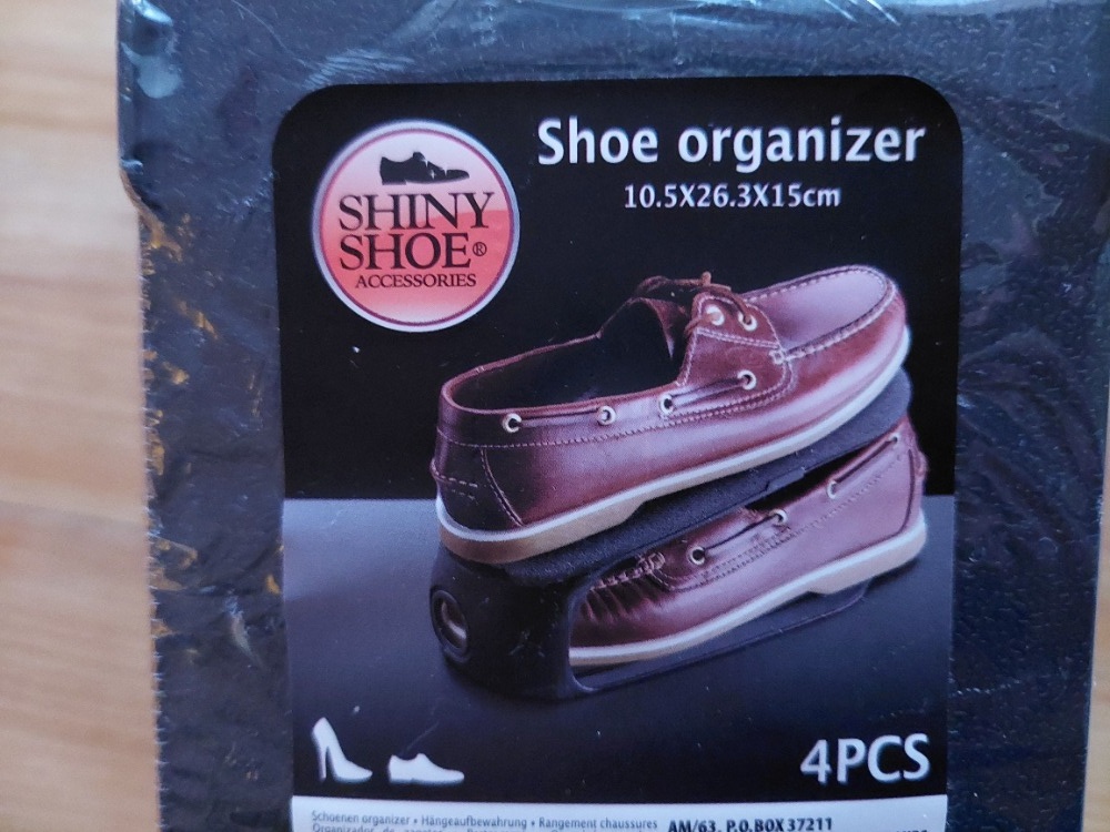 Nové stojany na boty, sada 4 stojanů, botárnička - SLEVA