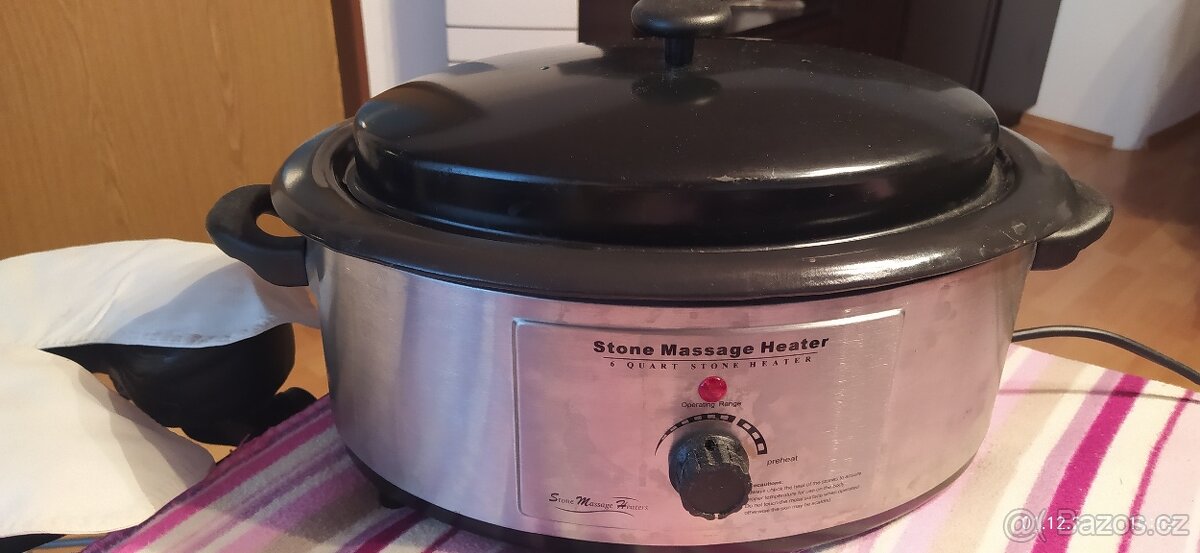 Ohřívač lávových kamenů + kameny