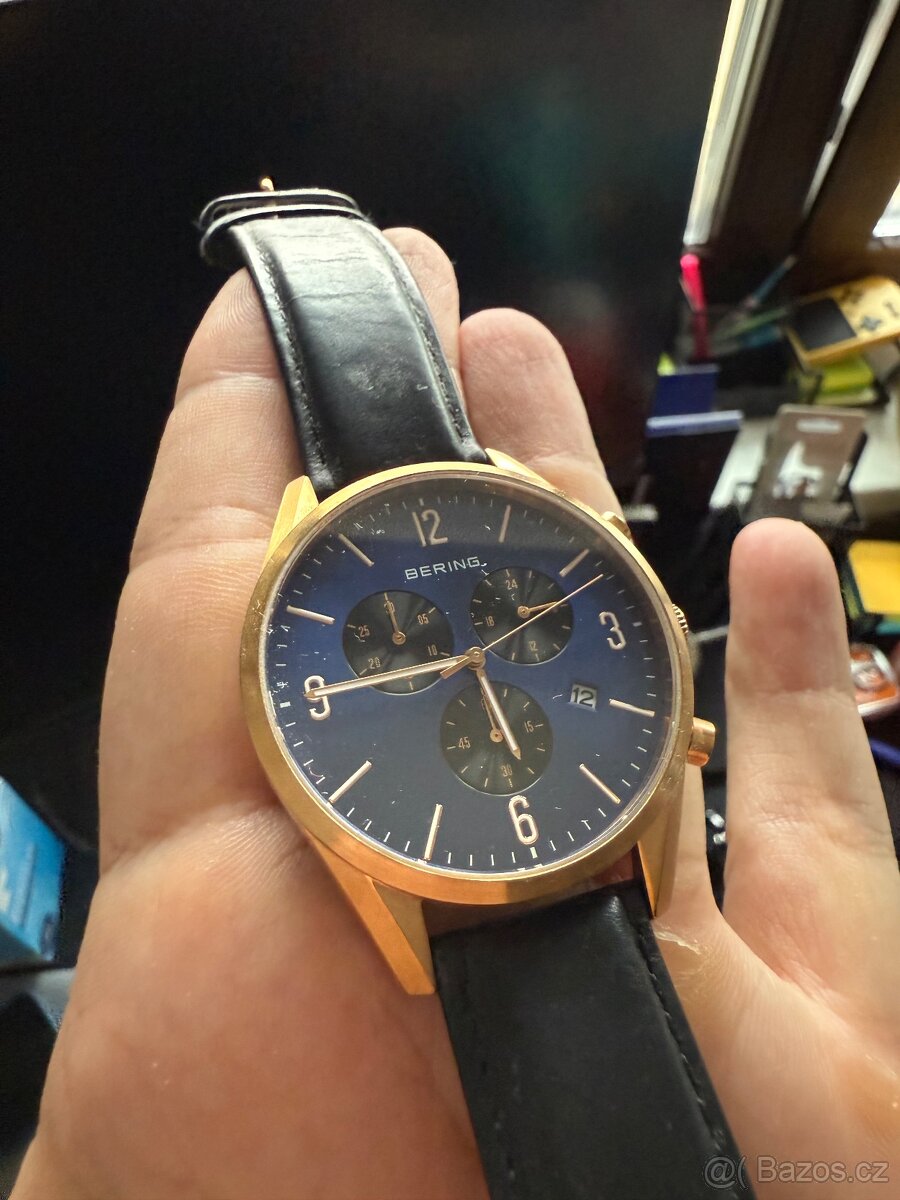 ⌚ PÁNSKÉ HODINKY BERING – NOŠENÉ – VELMI PĚKNÝ STAV