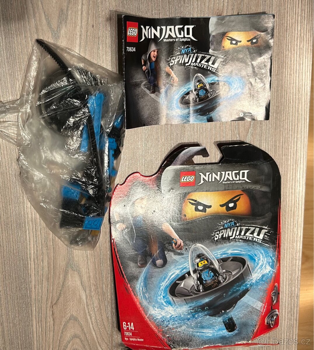 Lego spiner Nya spinjitzu master