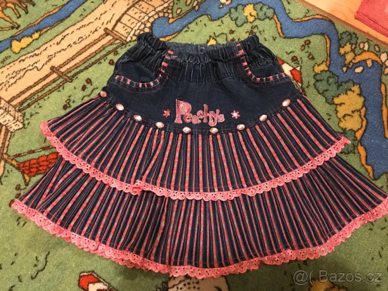 RIFLOVÁ SUKNĚ vel: 116