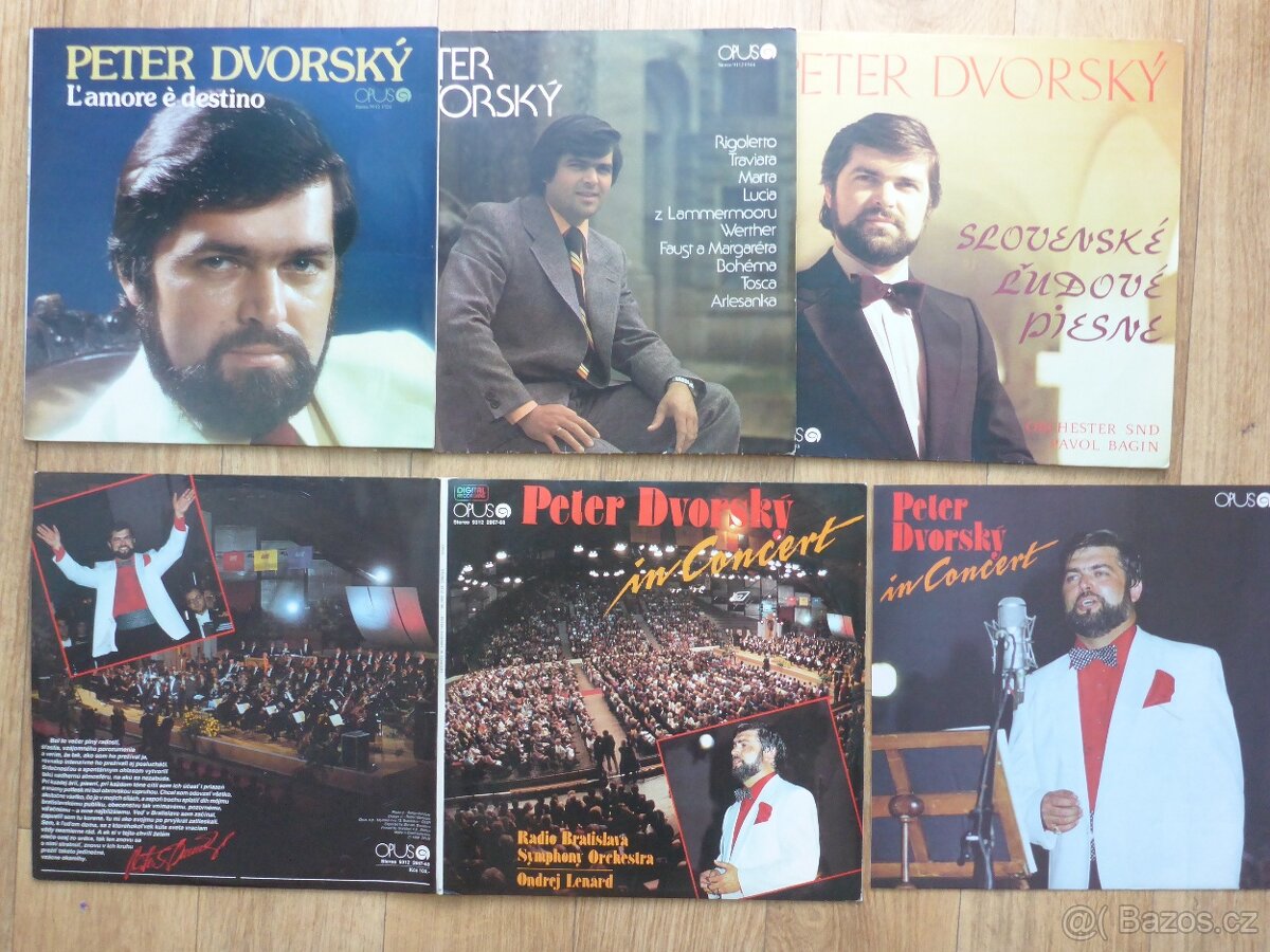 Petr Dvorský 5 x LP