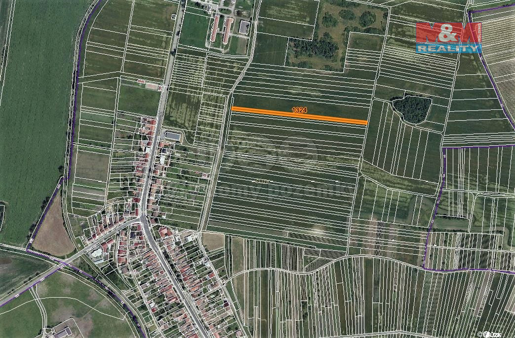 Prodej pole, 250 m², Terezín u Čejče