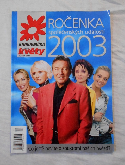 Ročenka společenských událostí 2003 - Knihovnička Květy 2003