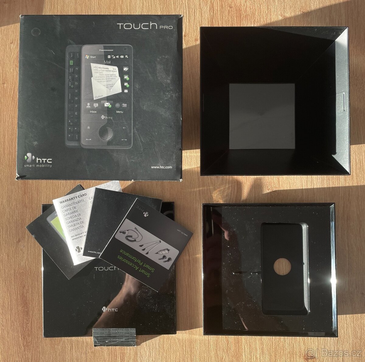 Krabice HTC Touch PRO (komplet příslušenství)