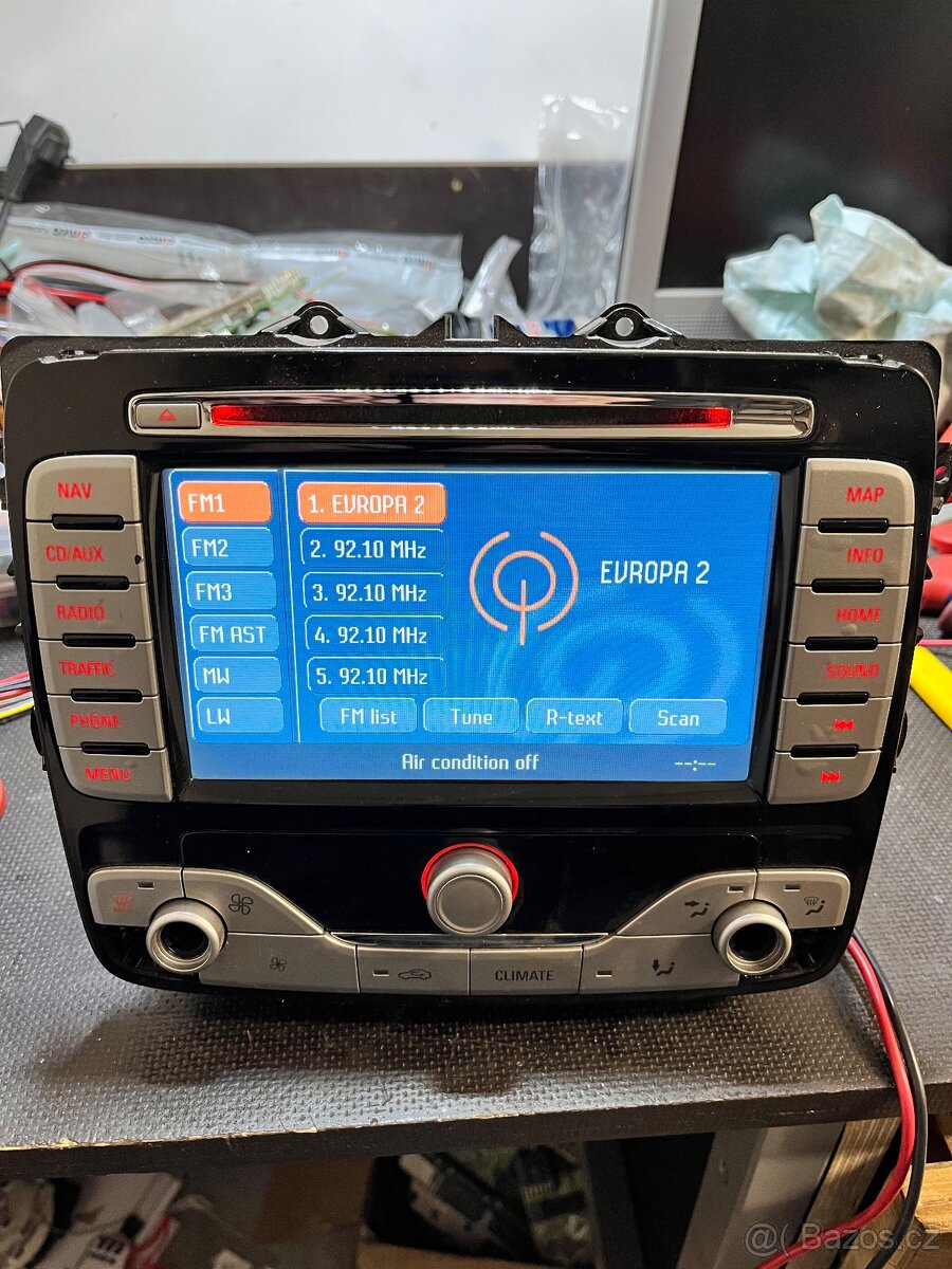 Rádio Ford - Blaupunkt TravelPilot NX