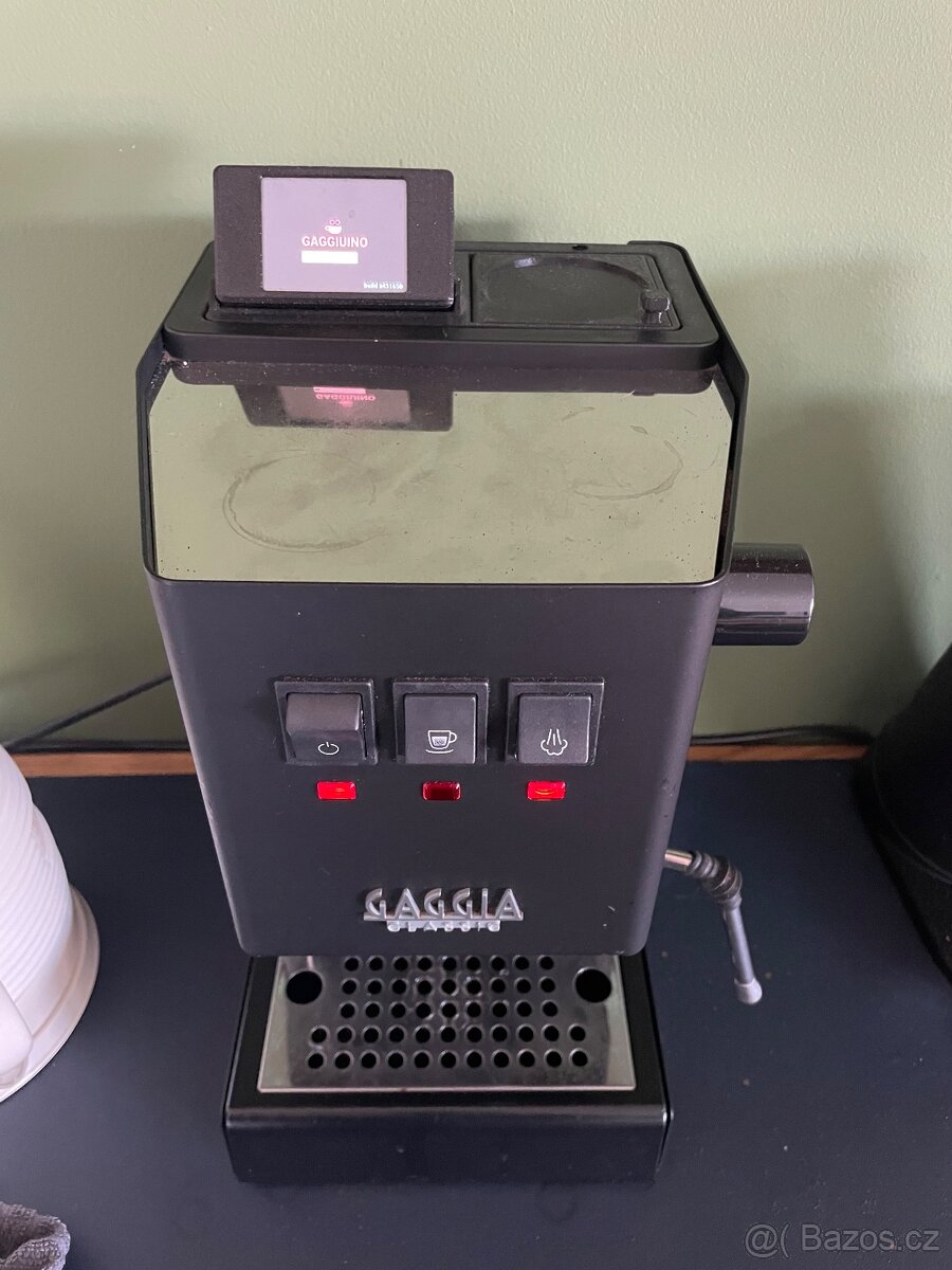 Gaggia New Classic, black - mod GAGGIUINO