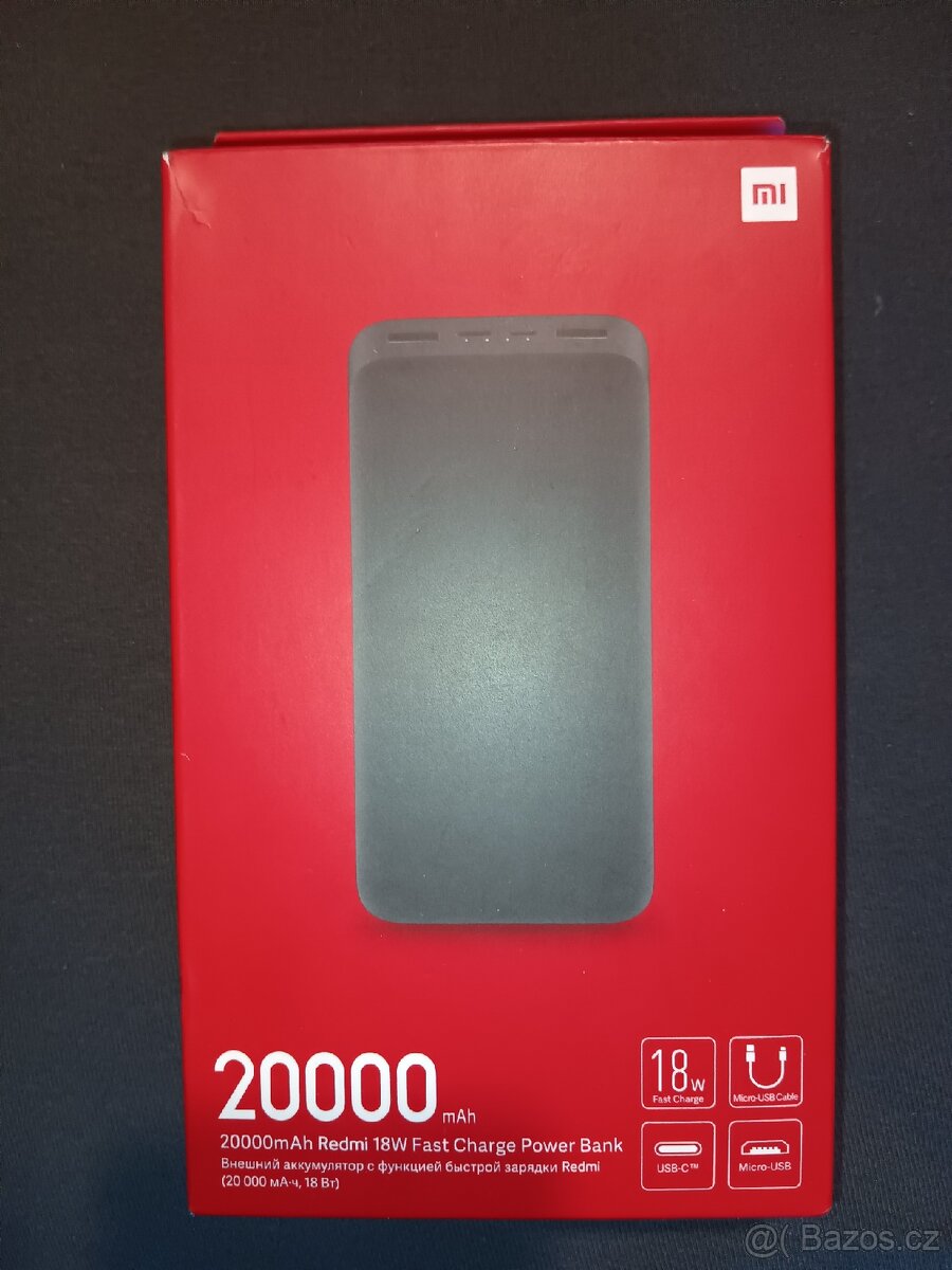 Redmi-Powerbanka 20000mAh