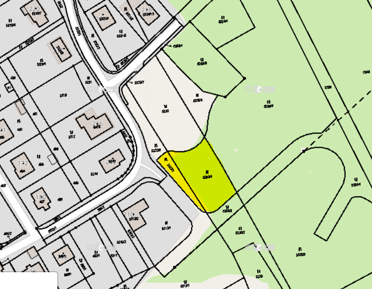 Prodej stavebního pozemku 1236 m²,Police u Valašského Meziří