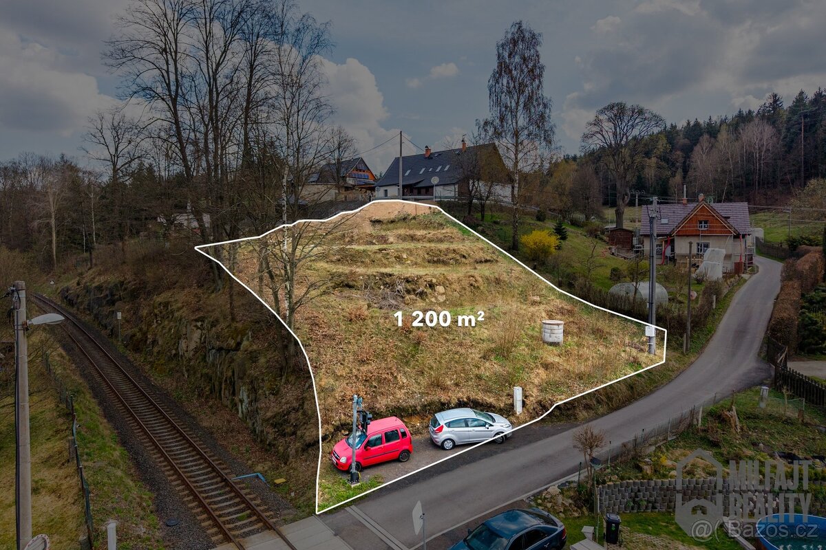 Prodej pozemku pro bydlení, 1 200 m2 - Liberec-Vratislavice 