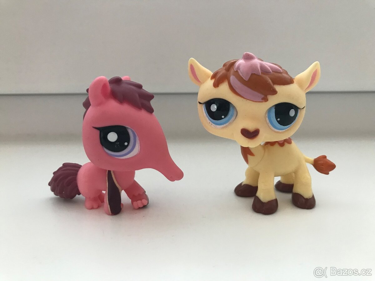 LPS Littlest pet shop mravenečník, velbloud, zebra
