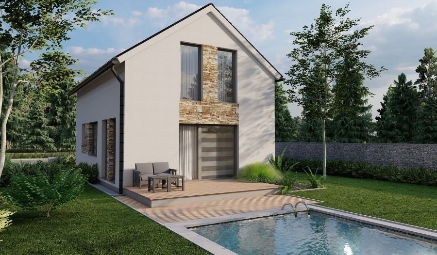 Prodej rodinného domu 4 - 5kk v Machové s pozemkem 1147m2