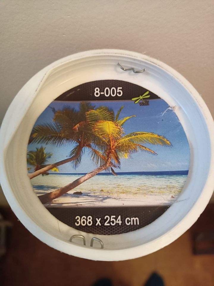 Prodám tapetu na zeď pláž s palmami