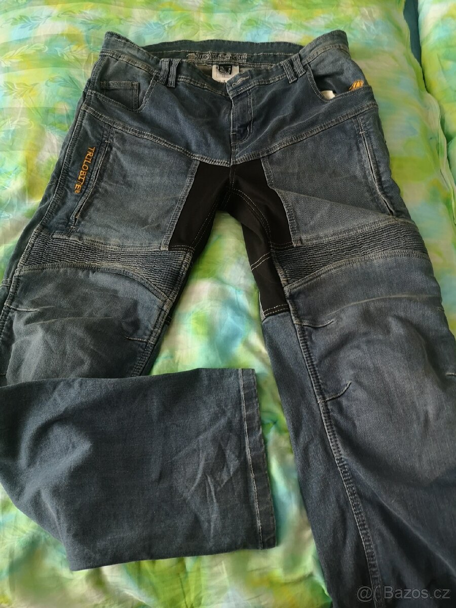 Kevlarové kalhoty na moto - 8Trilobite