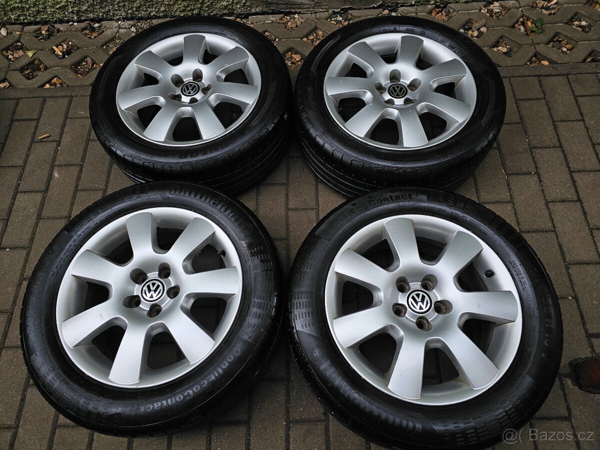 ALU kola letní VW Golf IV BORA 5x100 R16