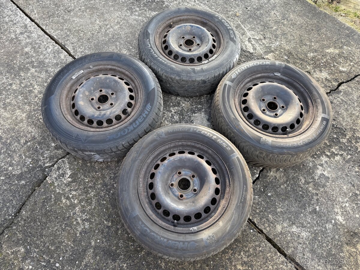 Plechové disky VW Passat 5x112 R15