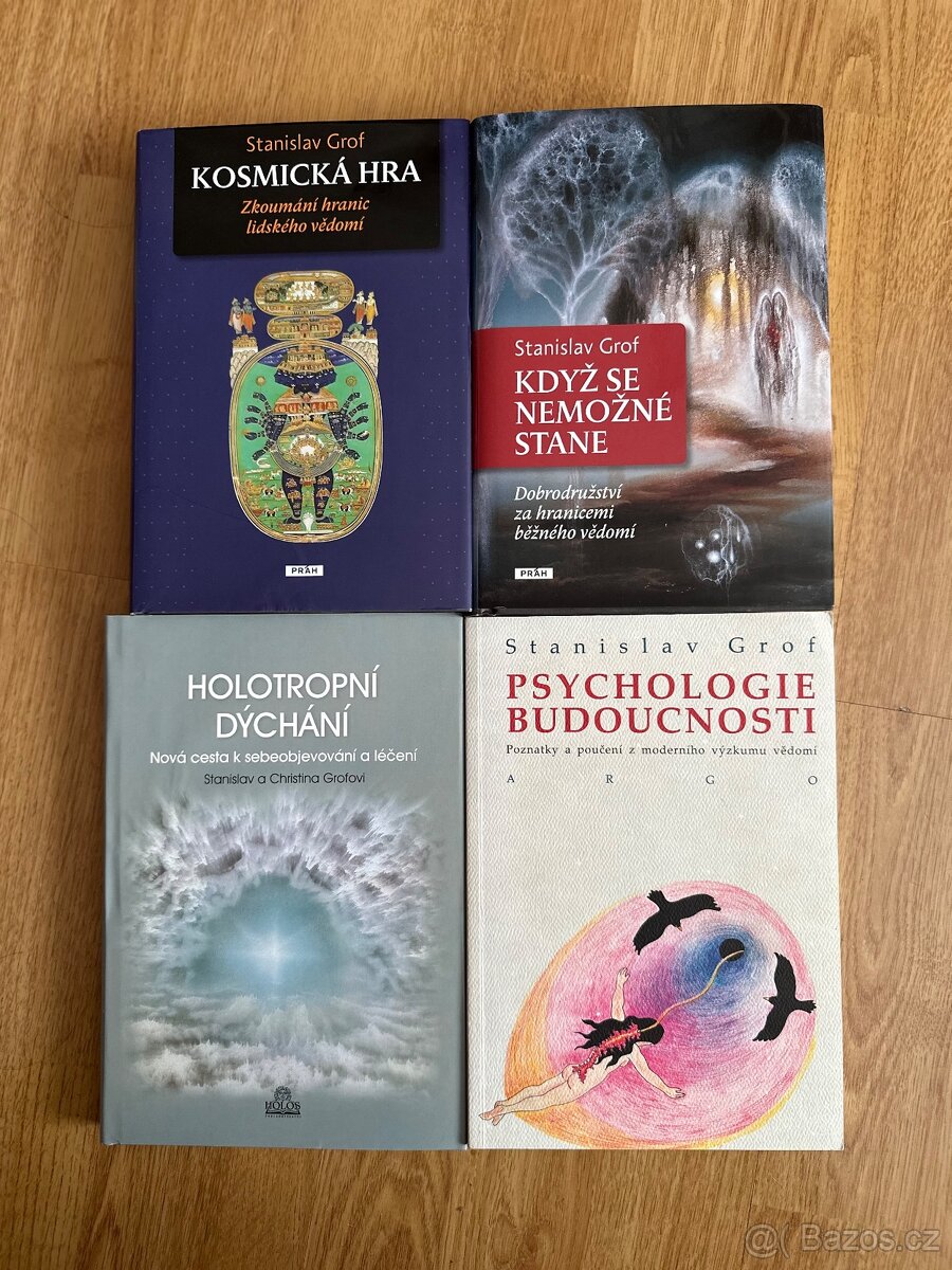 Holotropní dýchání a další knihy od Stanislava Grofa