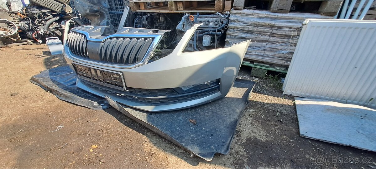 Octavia 3 facelift 2018 predni naraznik