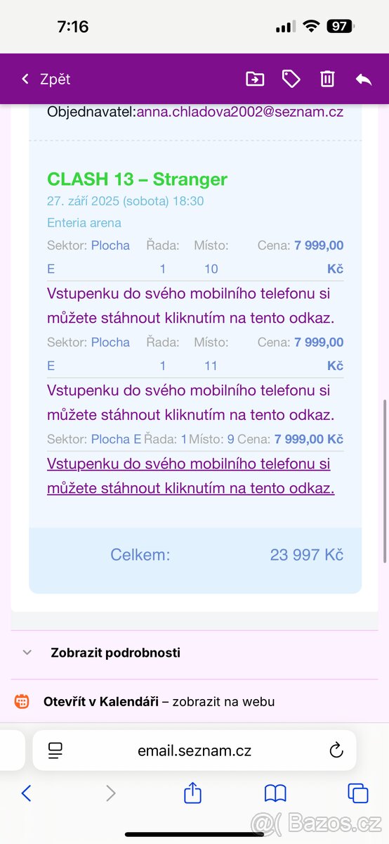 Lístky na Galavečer CLASH 13- STRANGER