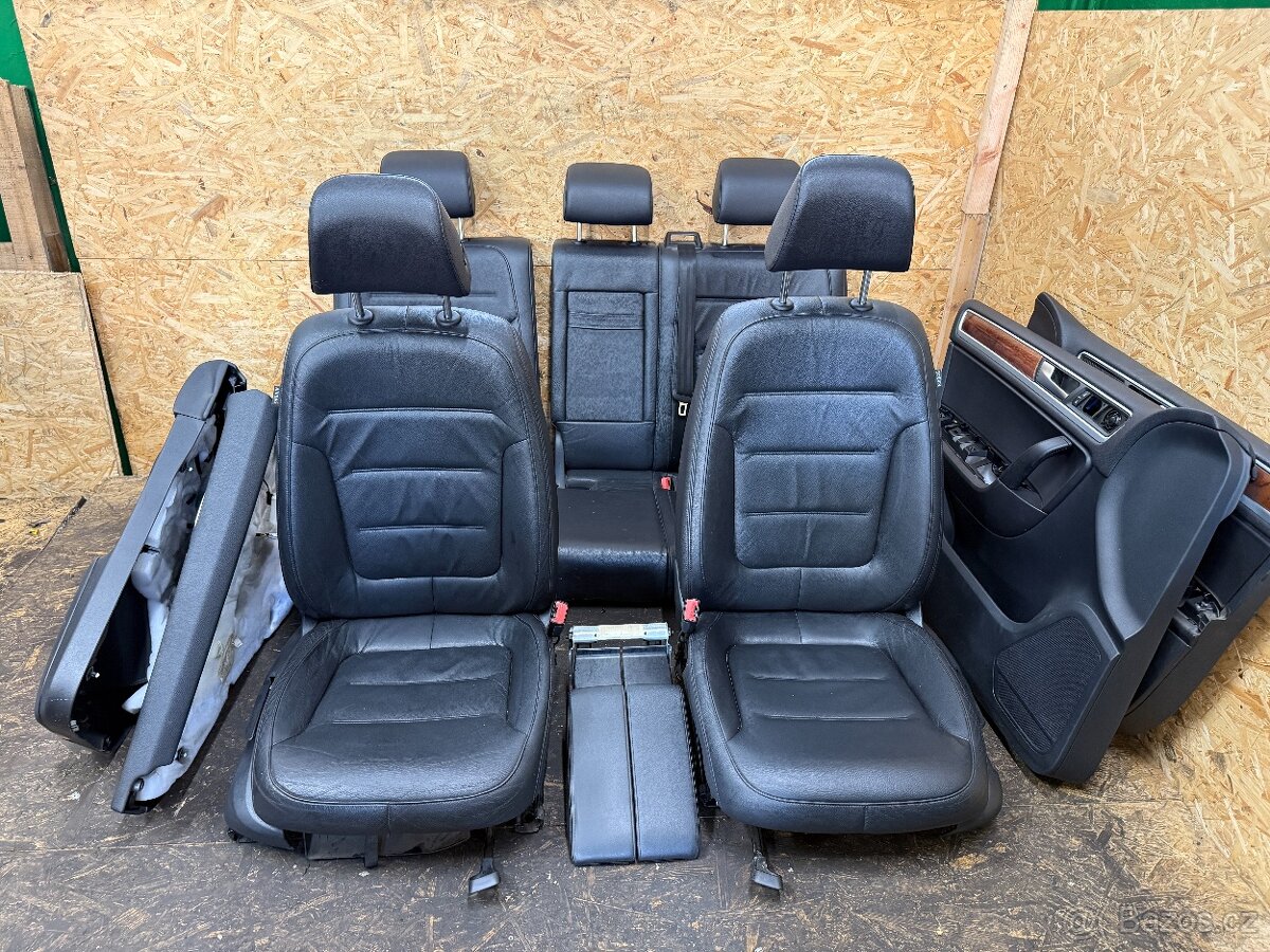 KOŽENÝ INTERIÉR VW TOUAREG 7P