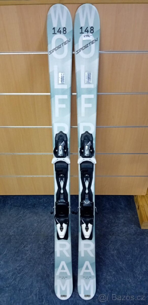 lyže Sporten Wolfram 148cm min.použité