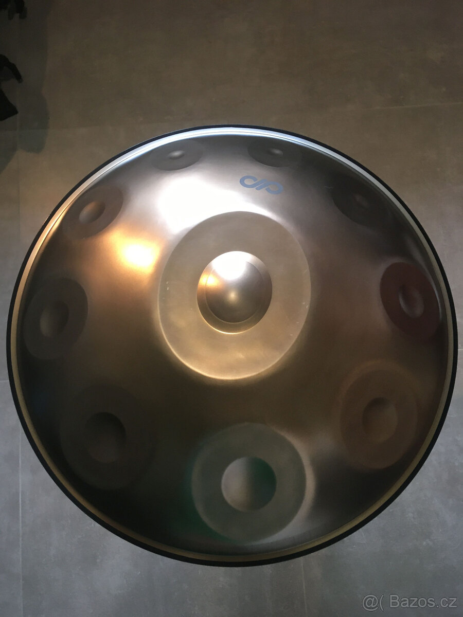 Handpan Djangar Pan D Celtic 9 + 1 Ember Steel