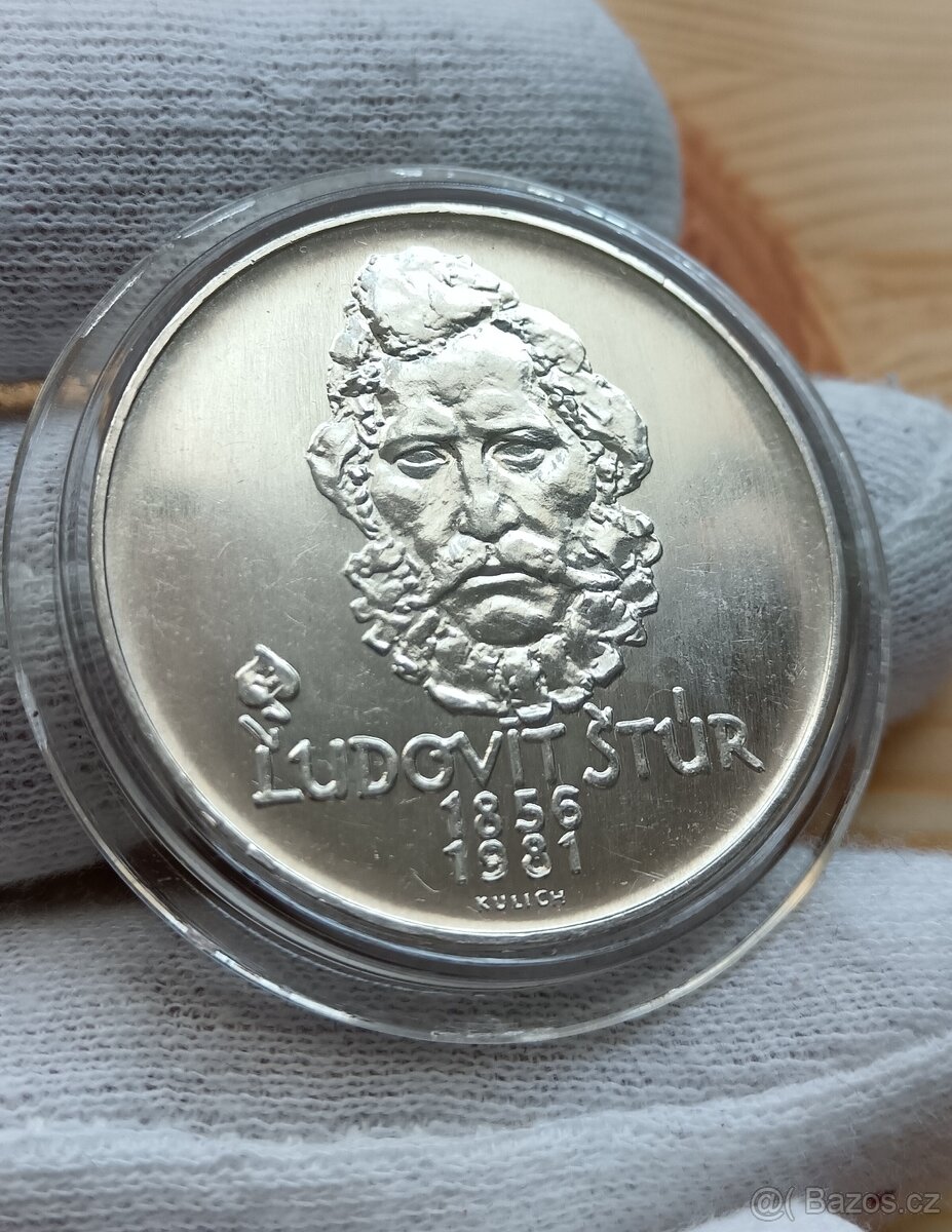 AG pamětní 500kčs Ludovit Štúr 1981