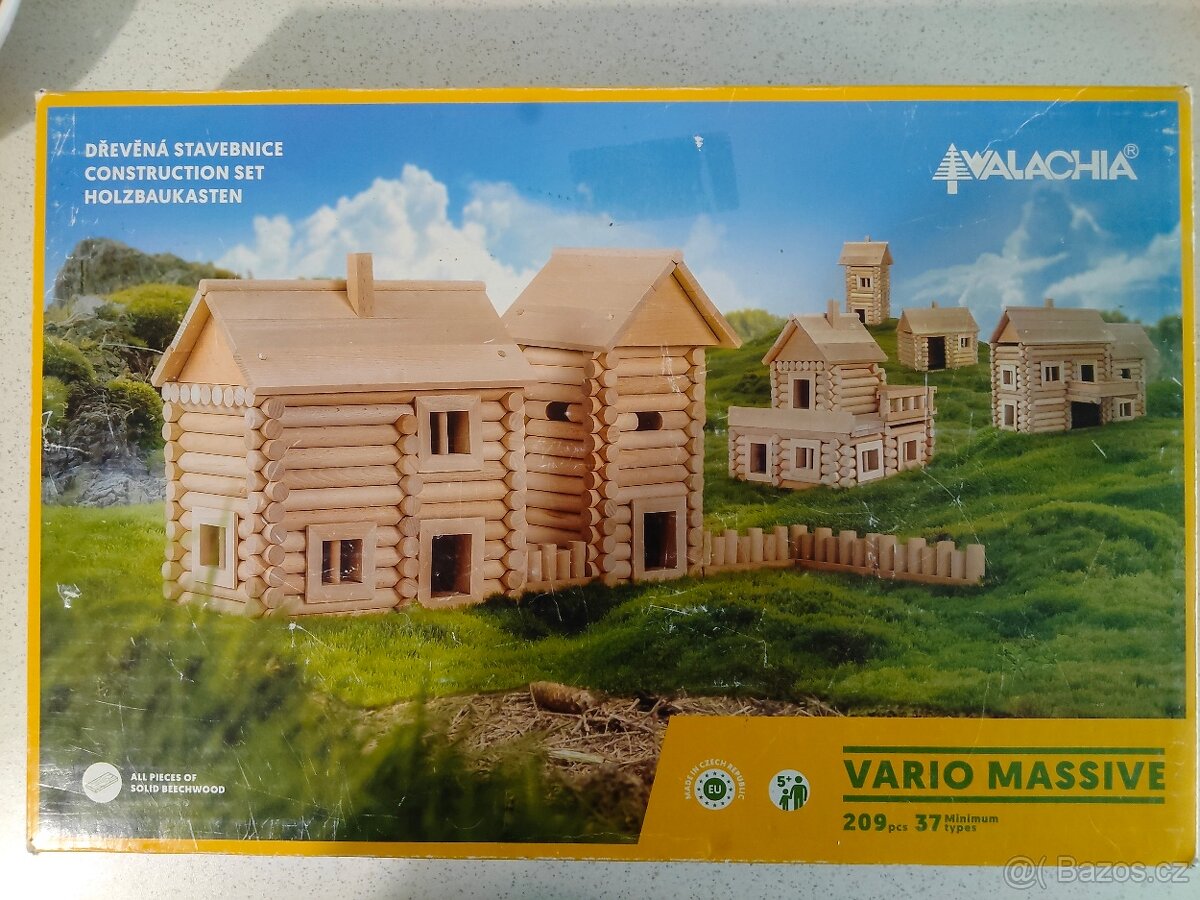 Dřevěná stavebnice Vario massive