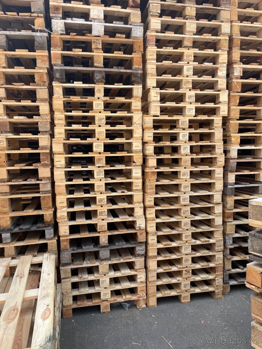 Palety na nabytek i zbozi. Euro i ruzne jine na stavbu