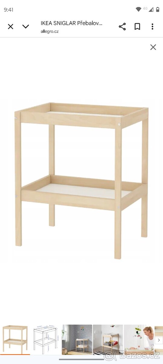 Přebalovací pult