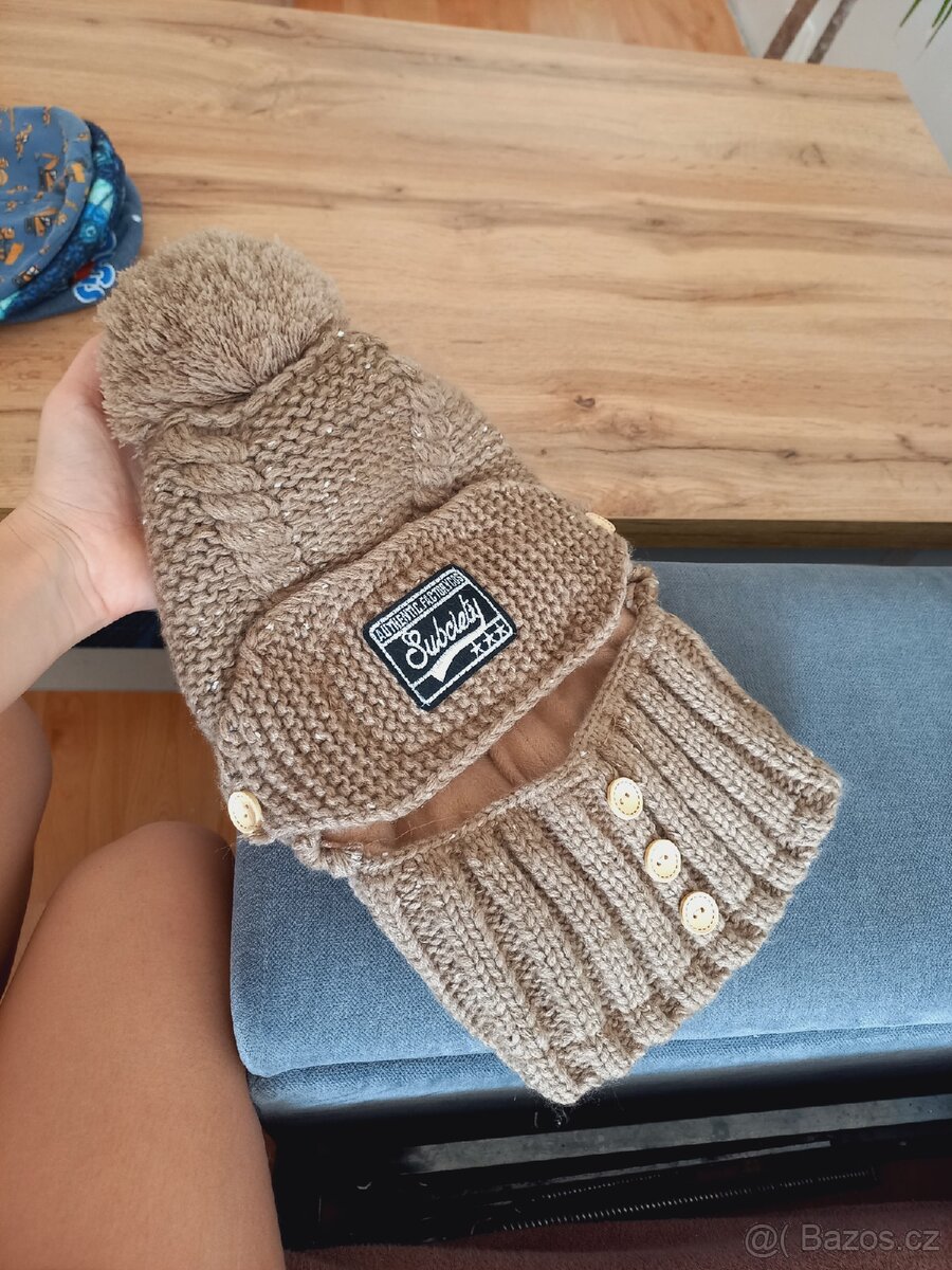 Zimni kulich čepice na lyže dětský 7 let