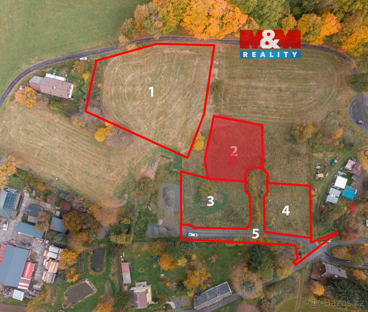 Prodej pozemku, 1006 m², Podhradí u Aše