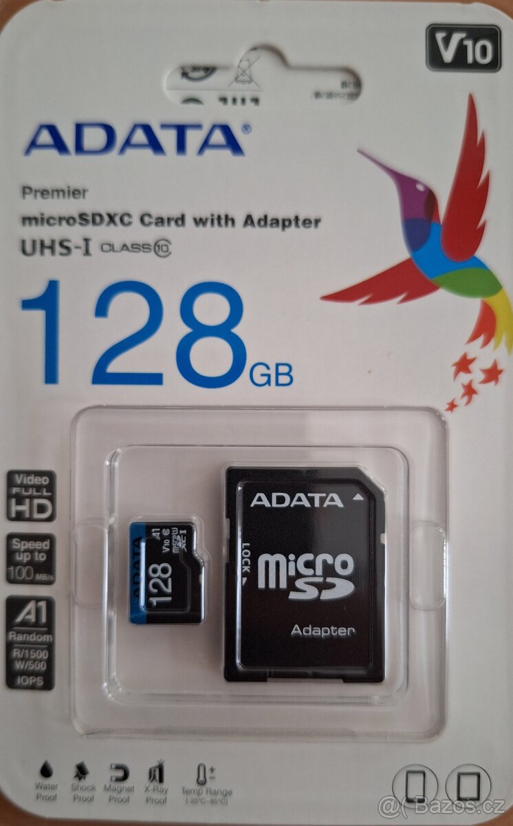 Nová datová karta micro SDXC 128 GB