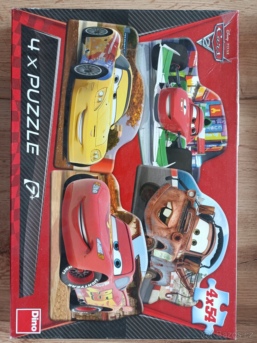 Dětské puzzle Auta(Cars) a Tlapková patrola
