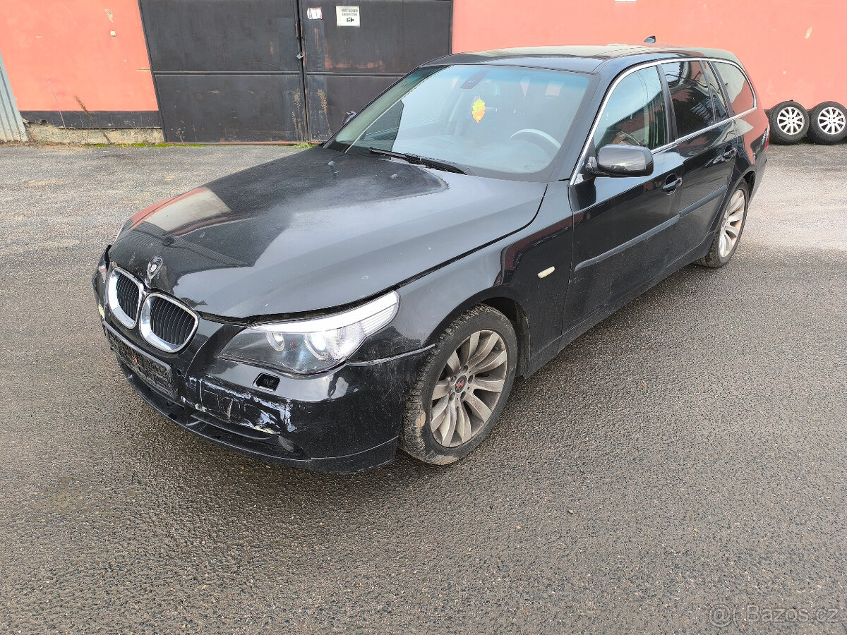 Bmw e61 525d 130kw veškeré náhradní díly z vozu