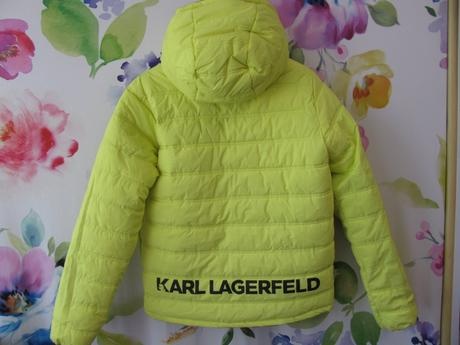 Dětská oboustranná zimní bunda s kapucí Karl L.vel.152