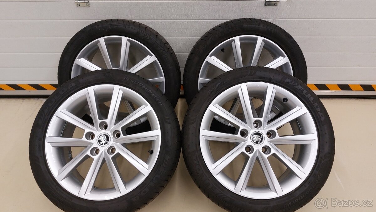 Alu kola 5x112 r17 Teron origo. škoda Octavia III