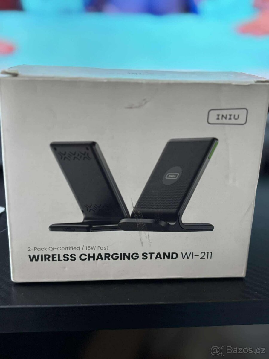 Bezdrátová nabíječka INIU WI-211, 2 ks – Nové 15w