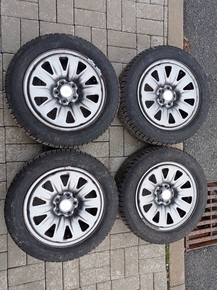 zimní ALCAR kola 15" originál Škoda Fabia III, Rapid