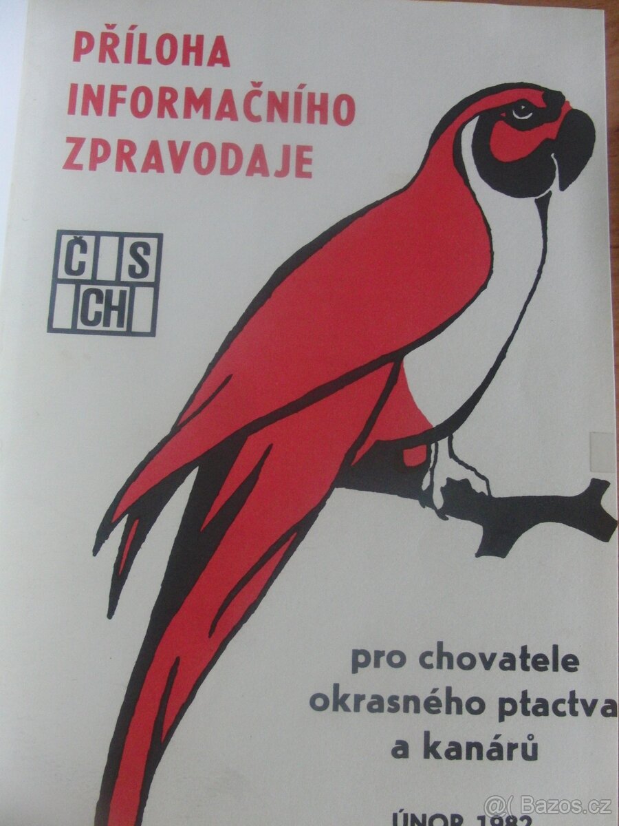 PIZ exotické ptactvo + kanáří 1982-1991 - komplet.